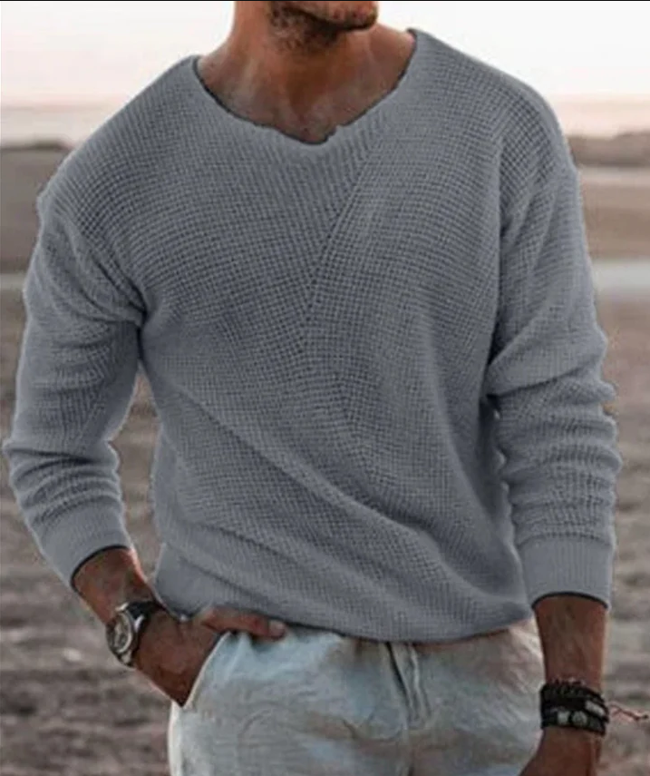 Men’s Lightweight Knit Cardigan – Soft, Warm & Timeless