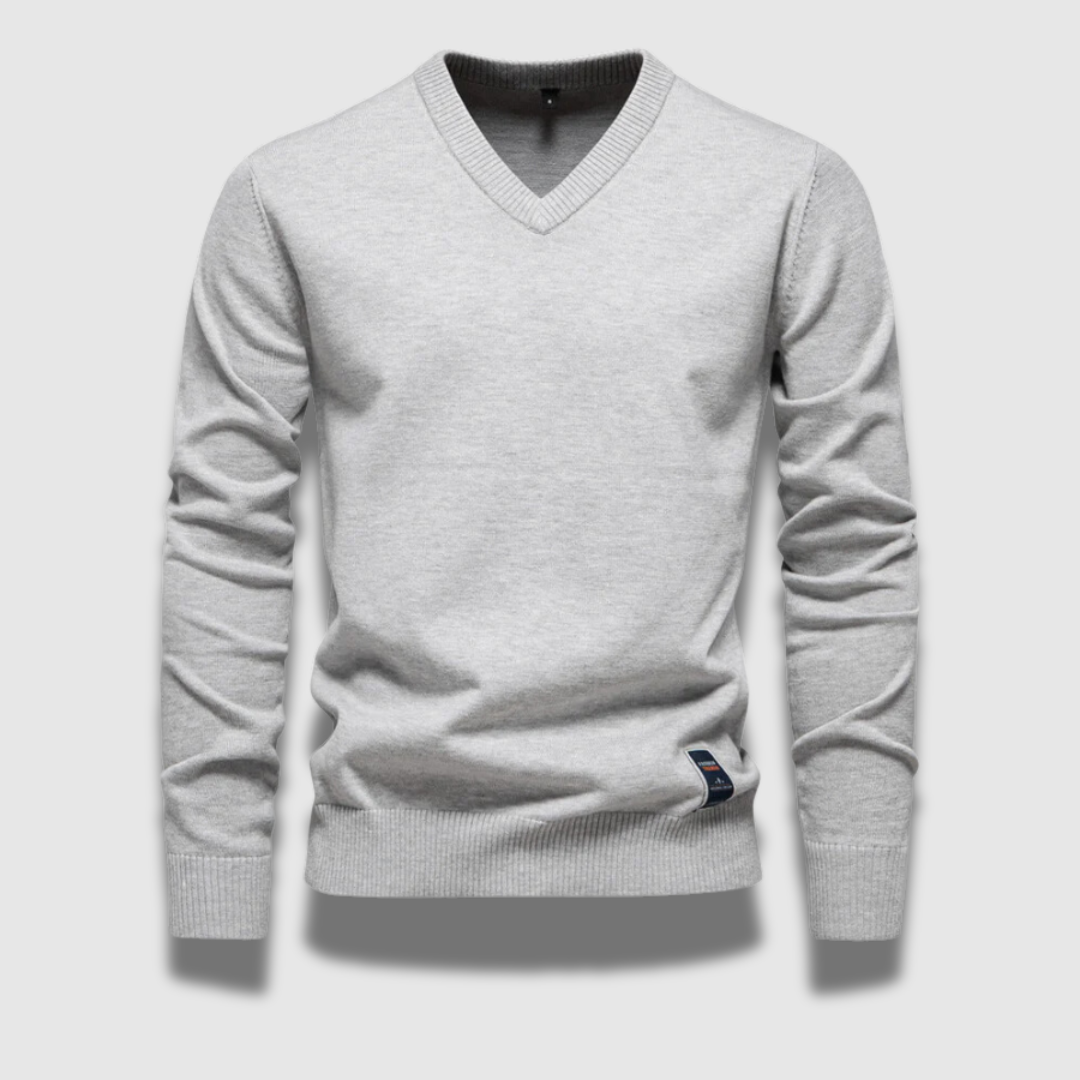 Men’s V-Neck Sweater – Tailored Warmth with Everyday Ease