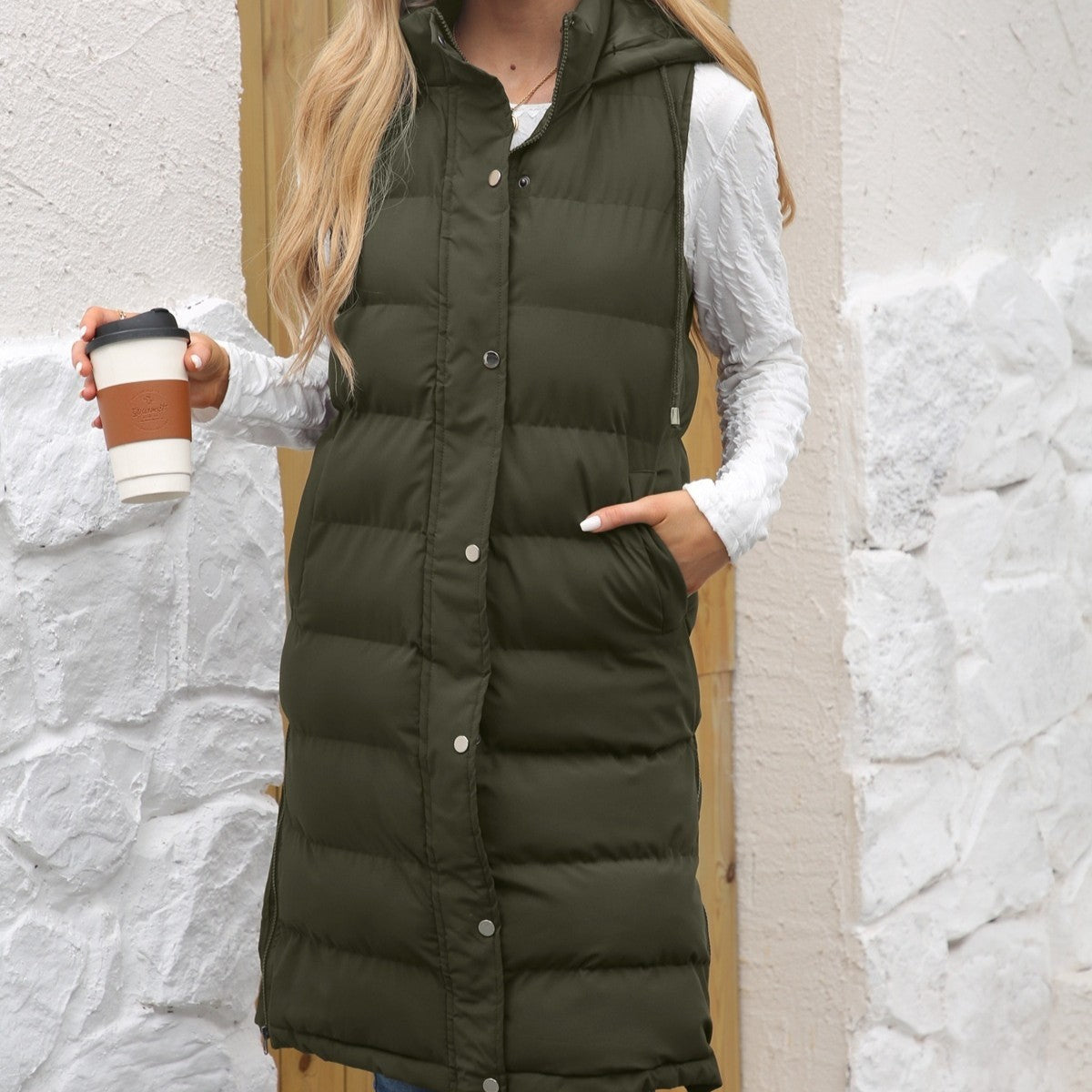 Alvara Padded Hooded Vest