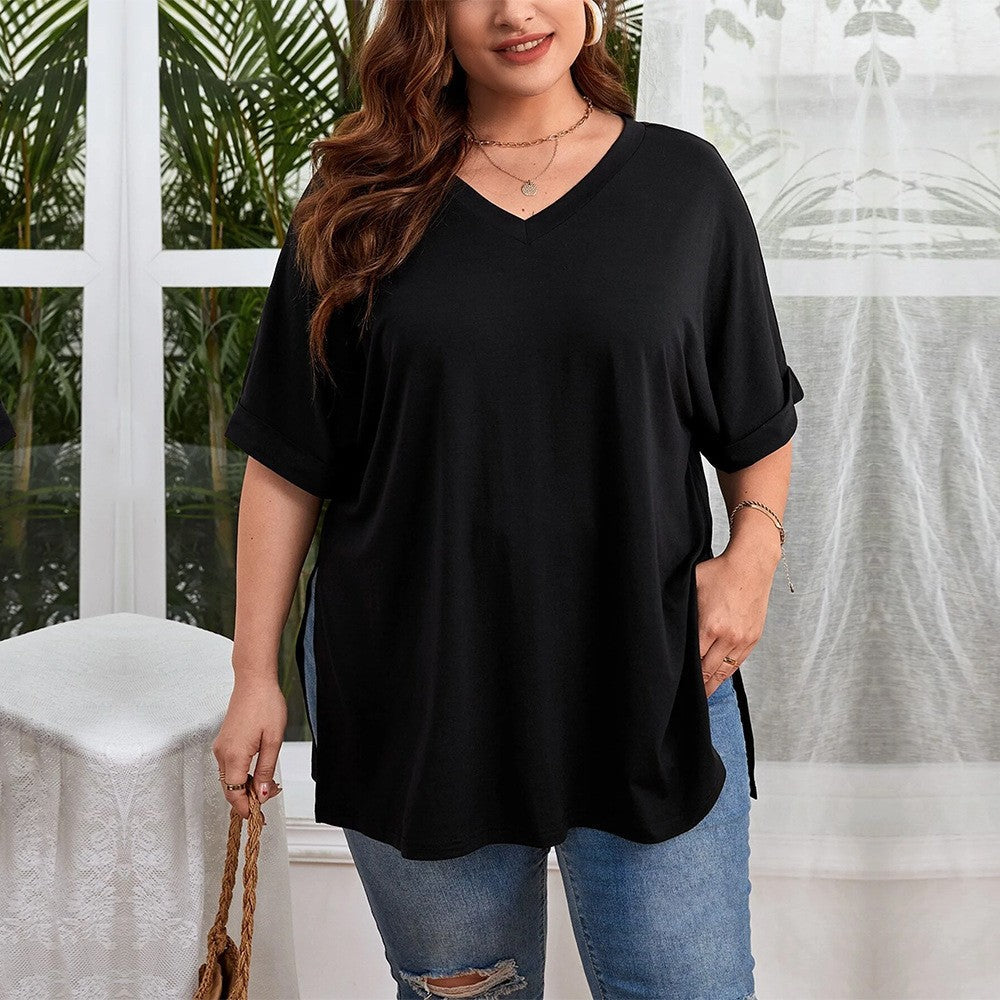 Liora Relaxed V-Neck Tee