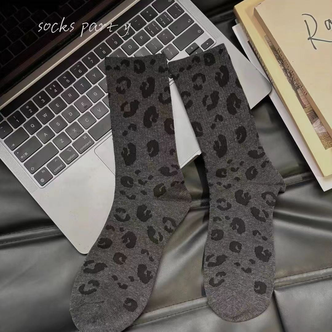 Marais Polka Mid-Calf Socks