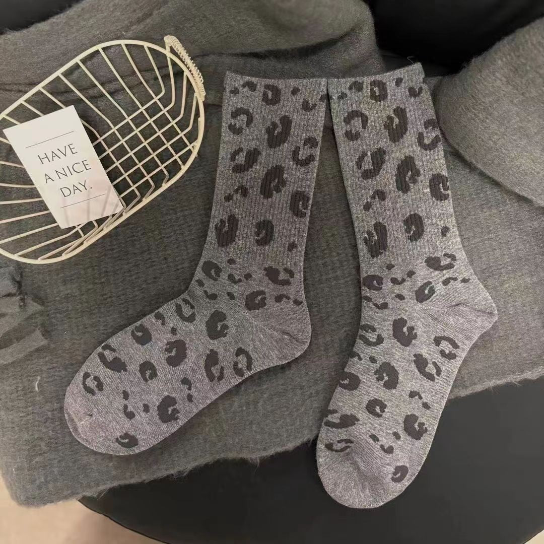 Marais Polka Mid-Calf Socks