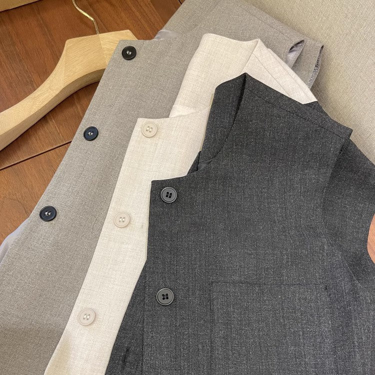 Marlowe Sleeveless Suit Vest