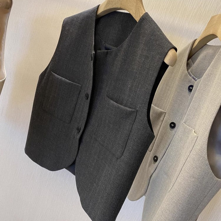 Marlowe Sleeveless Suit Vest