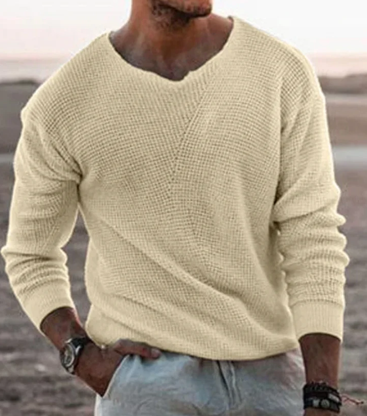 Men’s Lightweight Knit Cardigan – Soft, Warm & Timeless