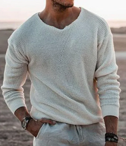 Men’s Lightweight Knit Cardigan – Soft, Warm & Timeless