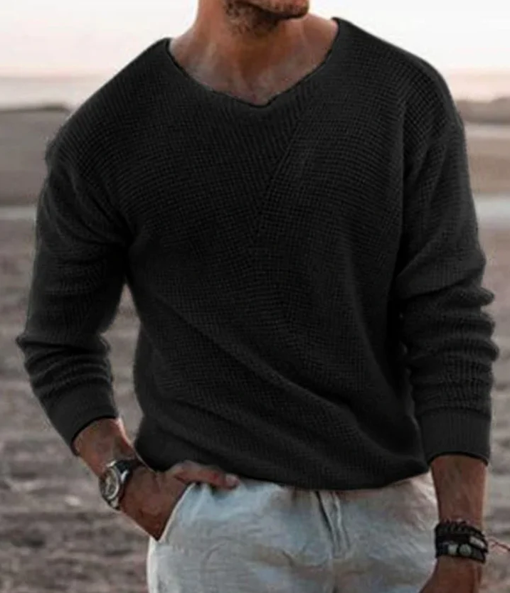 Men’s Lightweight Knit Cardigan – Soft, Warm & Timeless