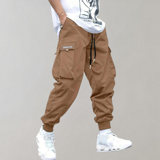 Men’s Rugged Multi-Pocket Cargo Pants – Durable & Outdoor-Ready