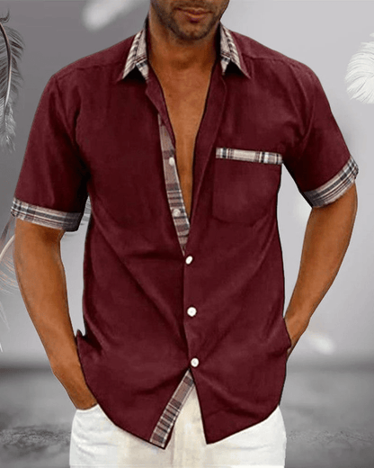 Men’s Tailored Long-Sleeve Shirt – Classic, Versatile & Breathable