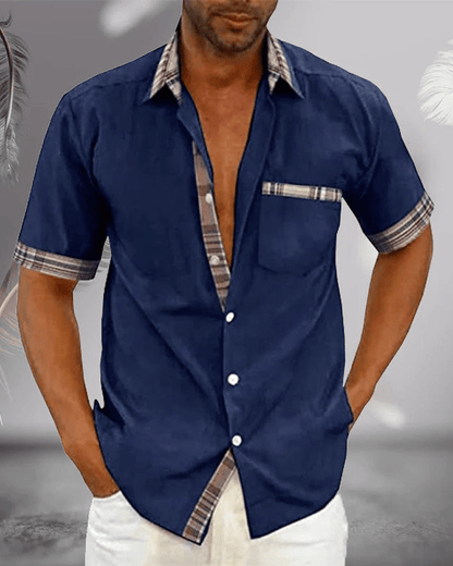 Men’s Tailored Long-Sleeve Shirt – Classic, Versatile & Breathable