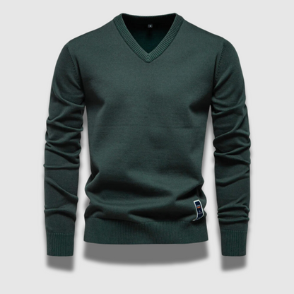 Men’s V-Neck Sweater – Tailored Warmth with Everyday Ease