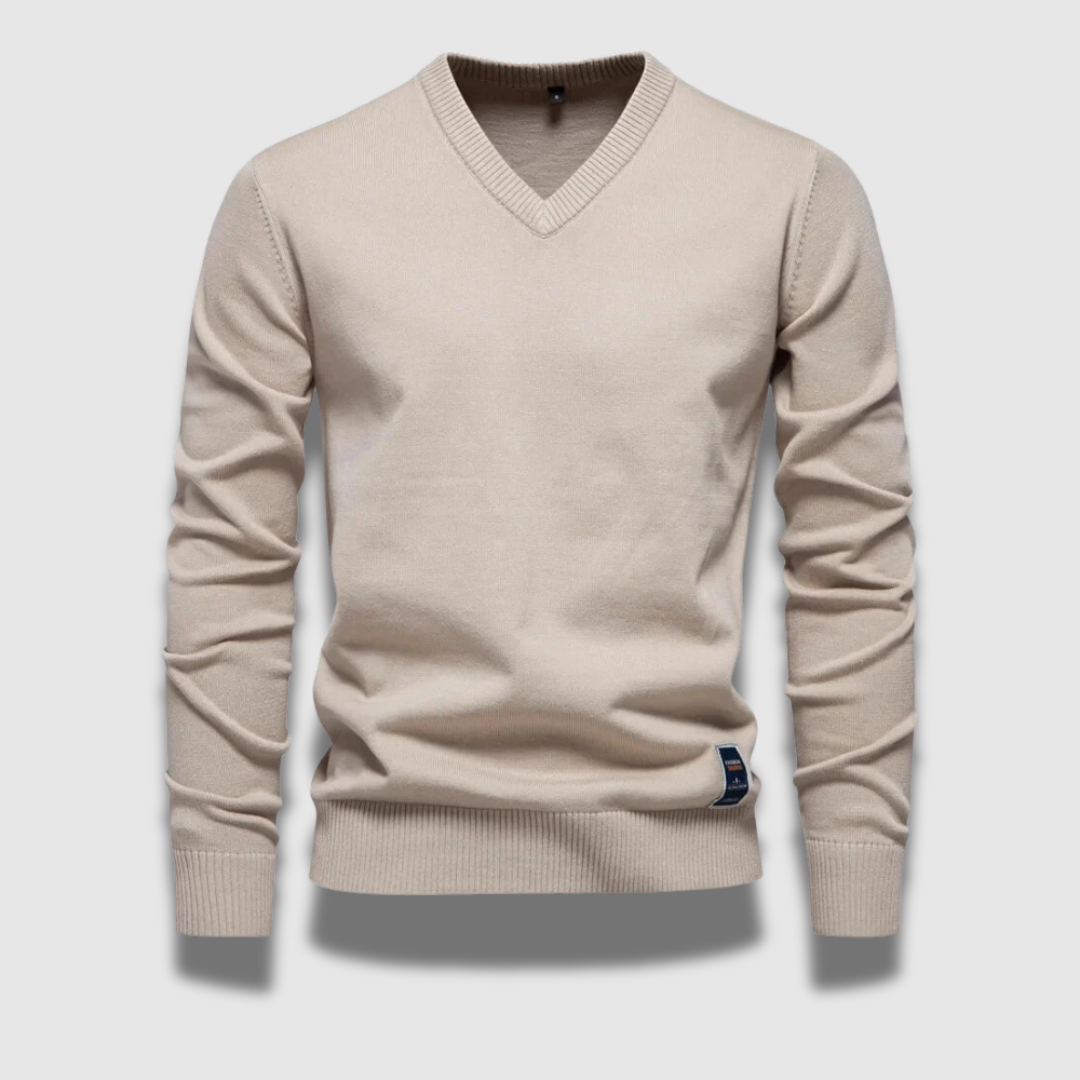 Men’s V-Neck Sweater – Tailored Warmth with Everyday Ease