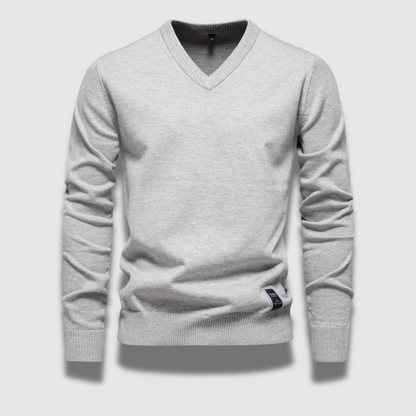Men’s V-Neck Sweater – Tailored Warmth with Everyday Ease