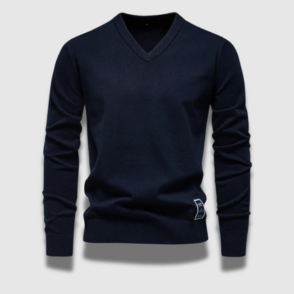 Men’s V-Neck Sweater – Tailored Warmth with Everyday Ease