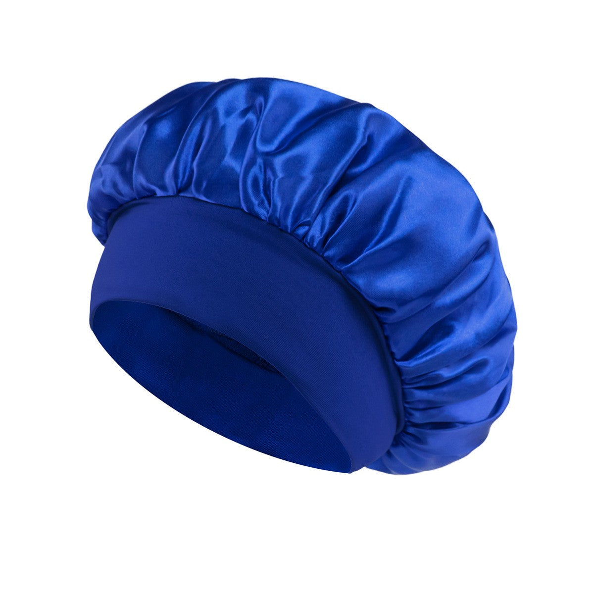 Noctura Satin Wide-Brim Nightcap
