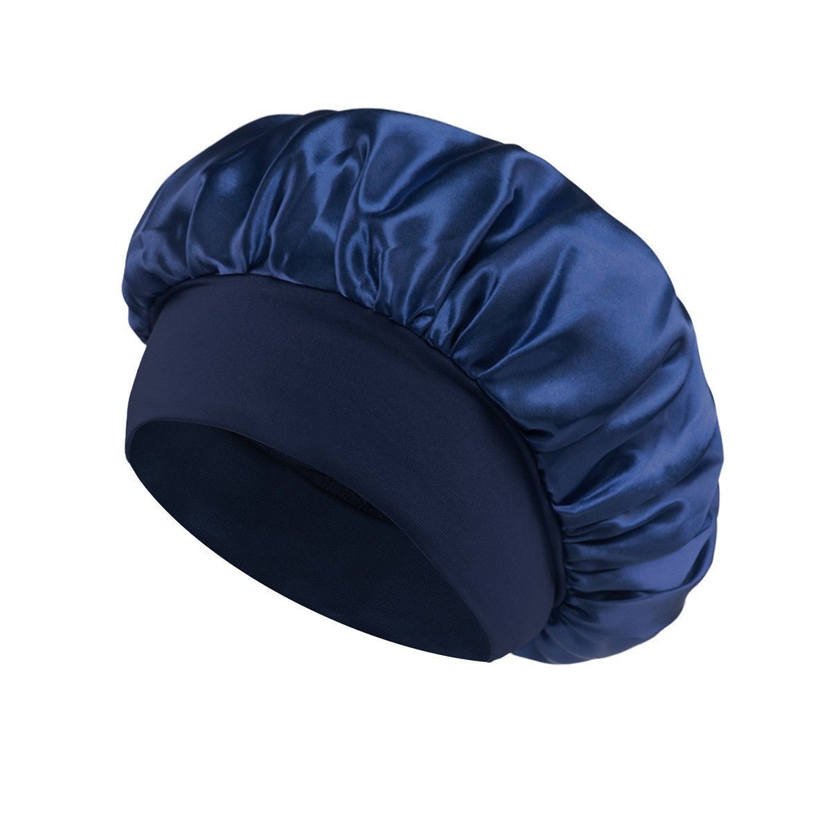 Noctura Satin Wide-Brim Nightcap
