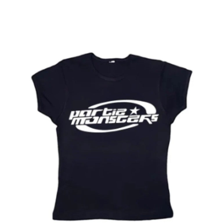 Noire Letter Graphic Street Tee