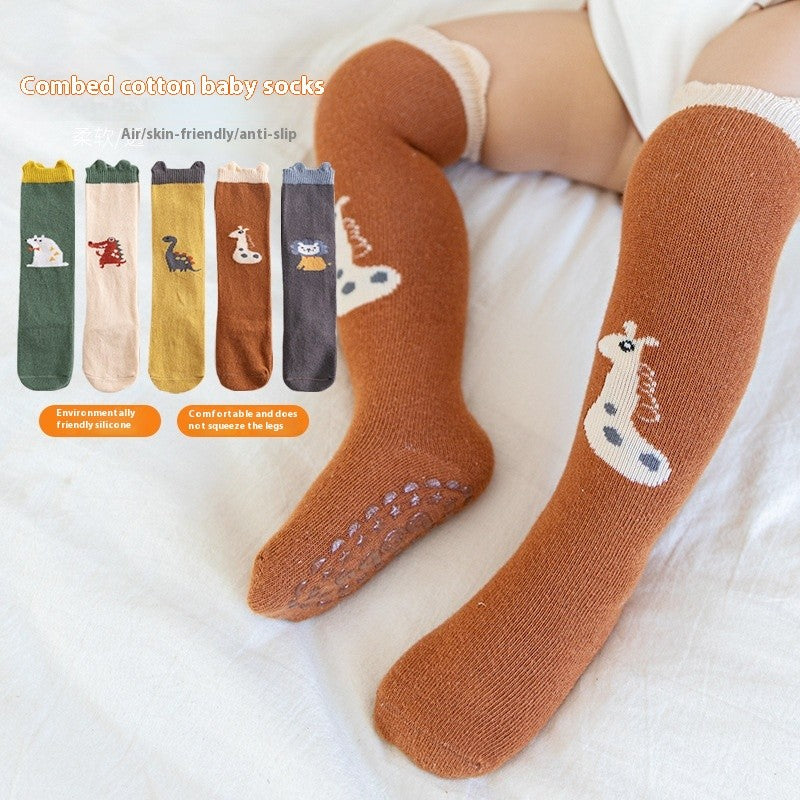 Petit Zoo Animal-Ear Cotton Socks